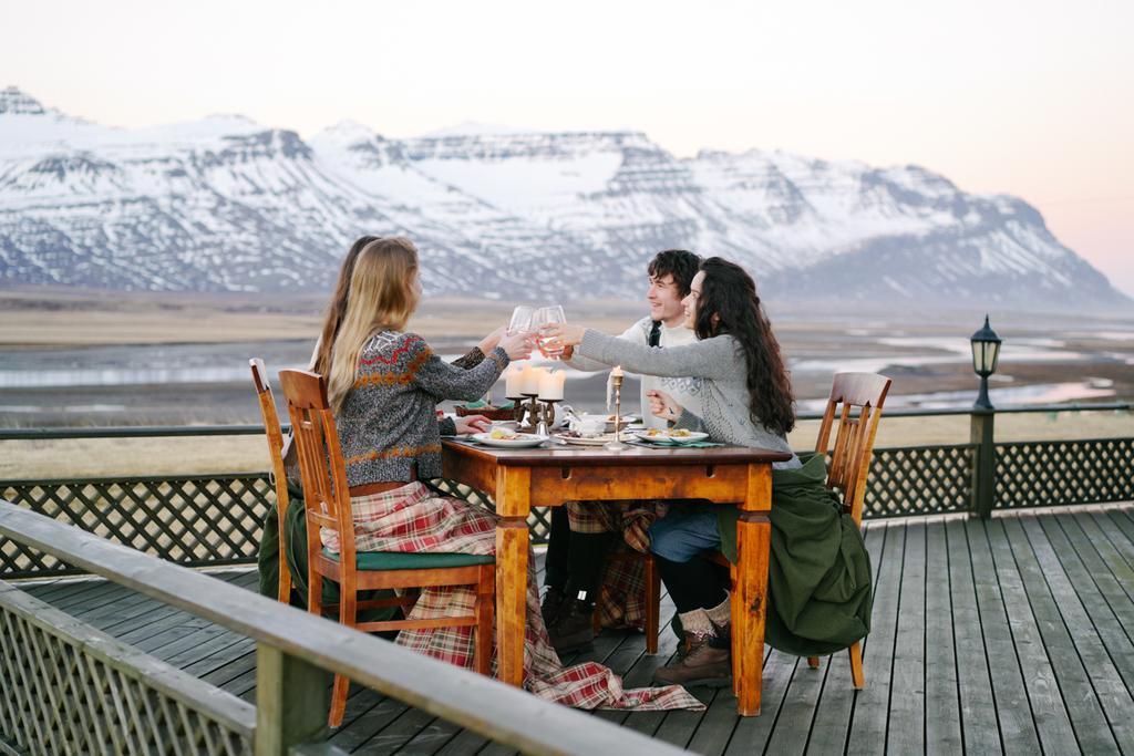 Eyjar Fishing Lodge Breiðdalsvík Exterior foto